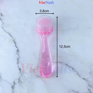 Cọ Vệ Sinh Móng Đầu Tròn Cán Dài  - Cọ Chà Móng Tay, Móng Chân