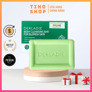 Xà phòng giảm mụn cơ thể sau 7 ngày Derladie body cleansing bar for blemish skin 50g