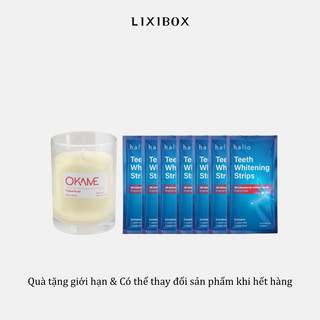 Combo Miếng Dán Trắng Răng & Nến Thơm Lixibox