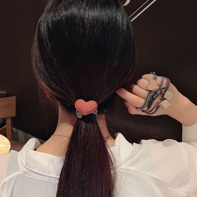 Dây buộc tóc thiết kế đơn giản Style Châu Âu