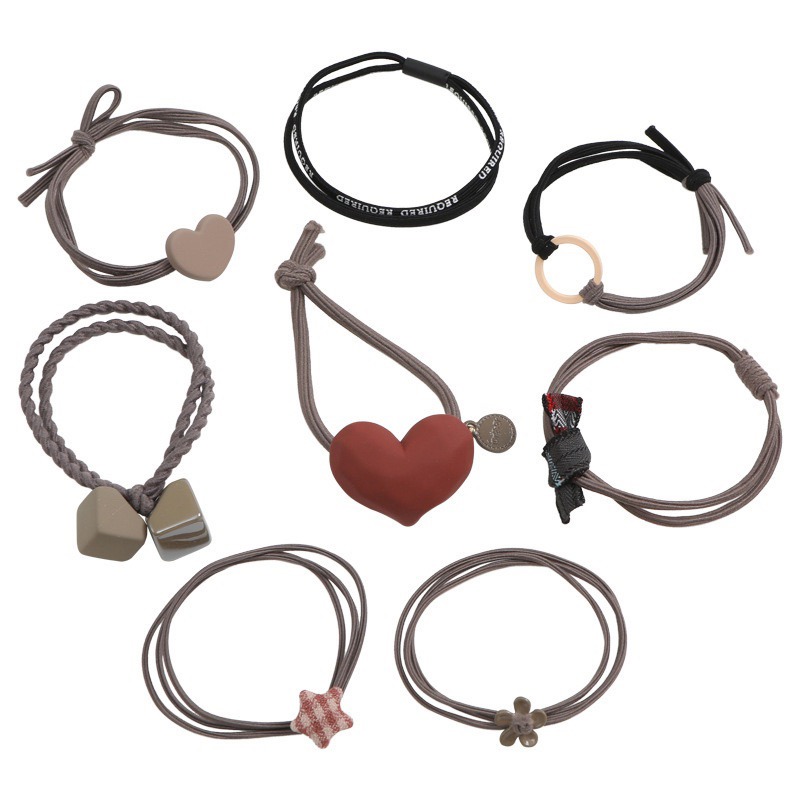 Dây buộc tóc thiết kế đơn giản Style Châu Âu