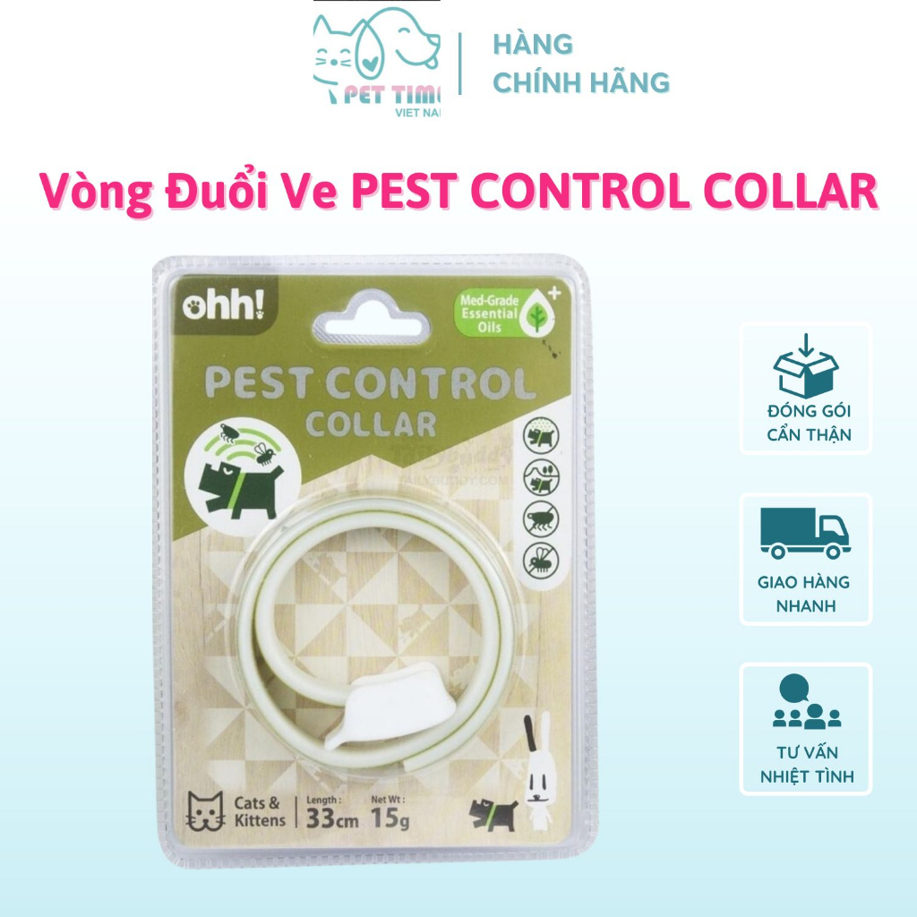 Vòng đuổi ve Ohh! PEST CONTROL COLLAR