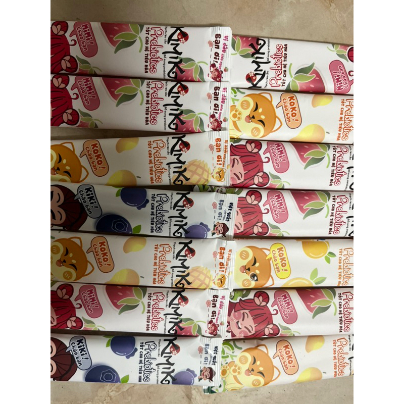 Thạch rau câu phong cách Nhật Bản Kimiko bổ sung Prebiotics - túi 500 g