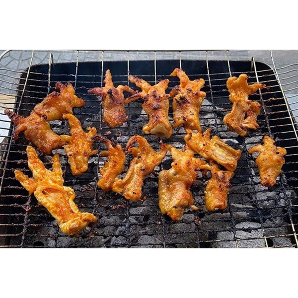 Chân gà rút xương khay 1kg net 6 dùng chiên, nướng, nộm, ngâm sả tắc tiện lợi