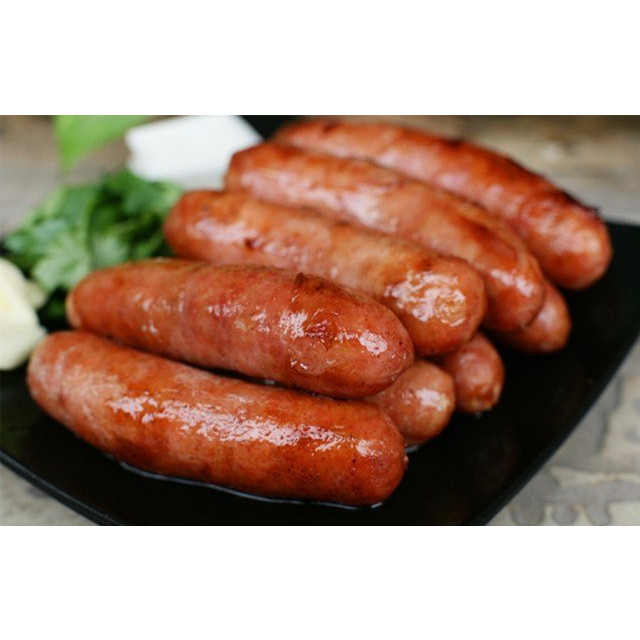 Lạp xưởng tươi Đông Phương 500gr/14 chiếc ăn vặt chiên rán/nướng/xiên que thơm ngon