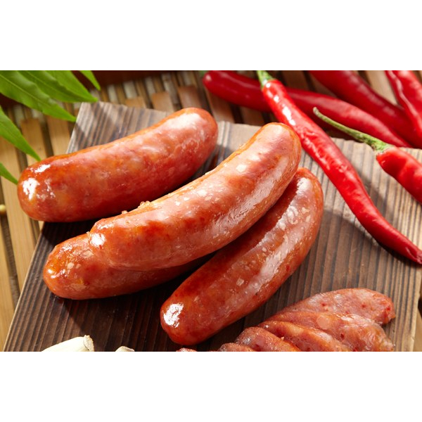 Lạp xưởng tươi Đông Phương 500gr/14 chiếc ăn vặt chiên rán/nướng/xiên que thơm ngon