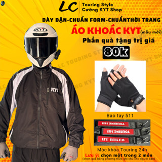Áo khoác KYT V2 Form rộng trọng lượng 600g - LC TOURING SATYLE - Cường KYT Shop.