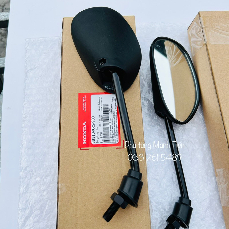 Gương xe máy Dream , Wave chính hãng mã 88110/88120KRS900