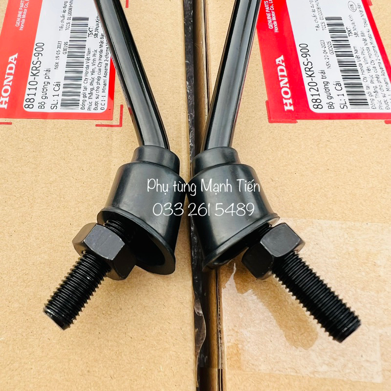 Gương xe máy Dream , Wave chính hãng mã 88110/88120KRS900