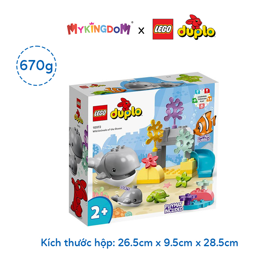 Đồ Chơi LEGO Khám Phá Thế Giới Động Vật Đại Dương Của Bé 10972