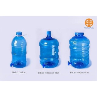 Bình nước 2 gallon việt nhật plastic