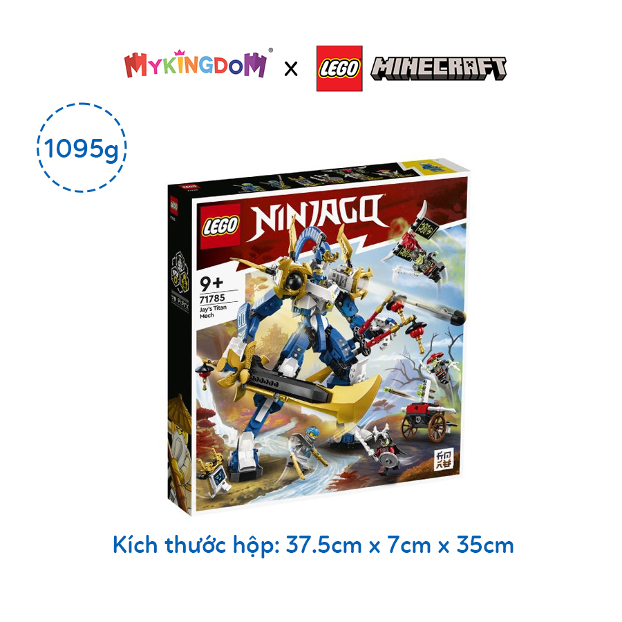 Đồ Chơi Lắp Ráp LEGO Ninjago Chiến Giáp Titan Của Jay 71785