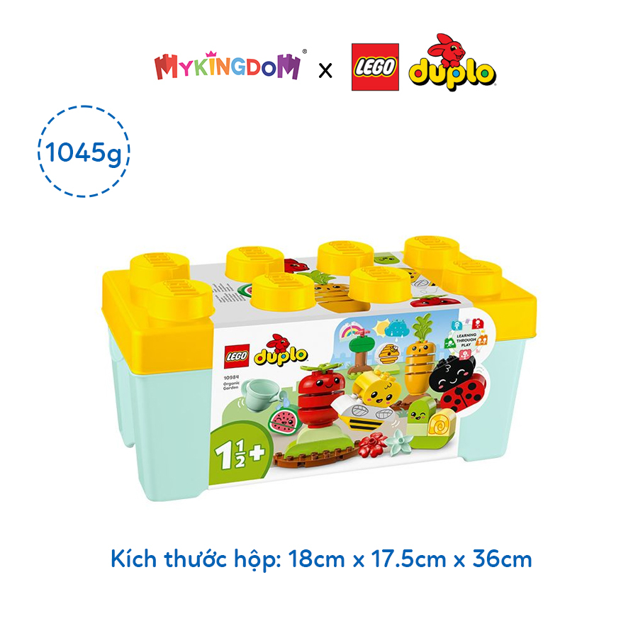 Đồ Chơi Lắp Ráp LEGO Thùng Gạch Sáng Tạo Khu Vườn Của Bé 10984