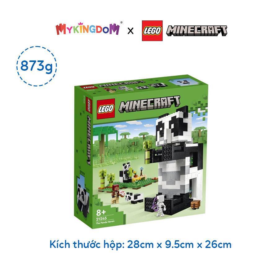 Đồ Chơi Lắp Ráp LEGO Minecraft Ngôi Nhà Gấu Trúc 21245