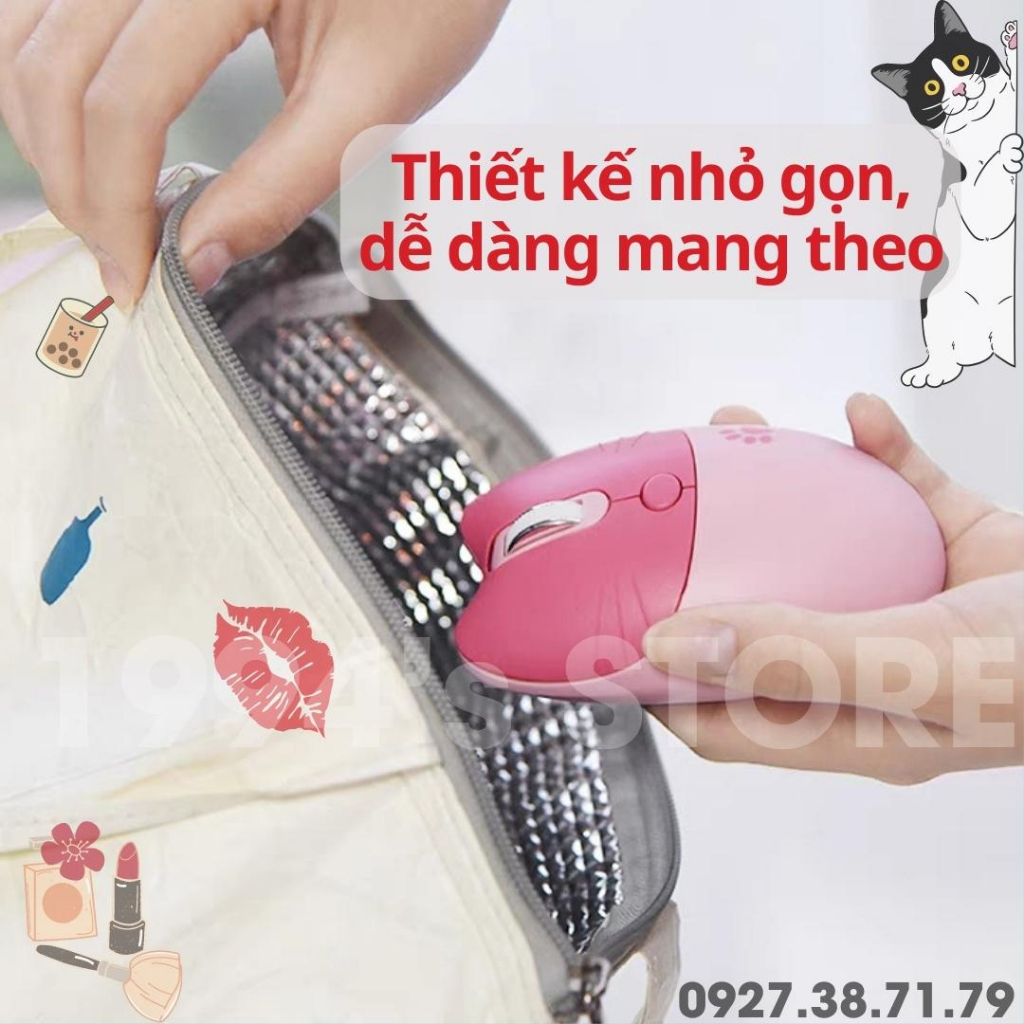 Chuột không dây Ferris Hand MOFII M3 Wireless 2.4Ghz nhiều màu xinh xắn dễ thương - Dùng cho PC, Laptop, Tivi