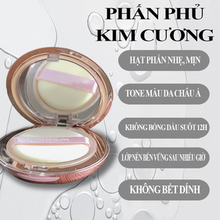 Phấn phủ kim cương wskin diamond two-way cake spf36+/pa+++