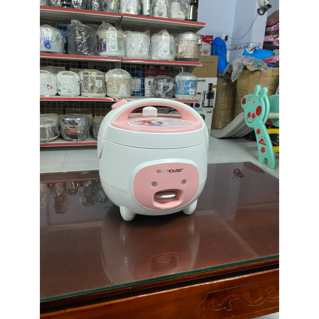 Nồi cơm nắp gài Sunhouse 1.2 lít SHD8217W - Hàng trưng bày