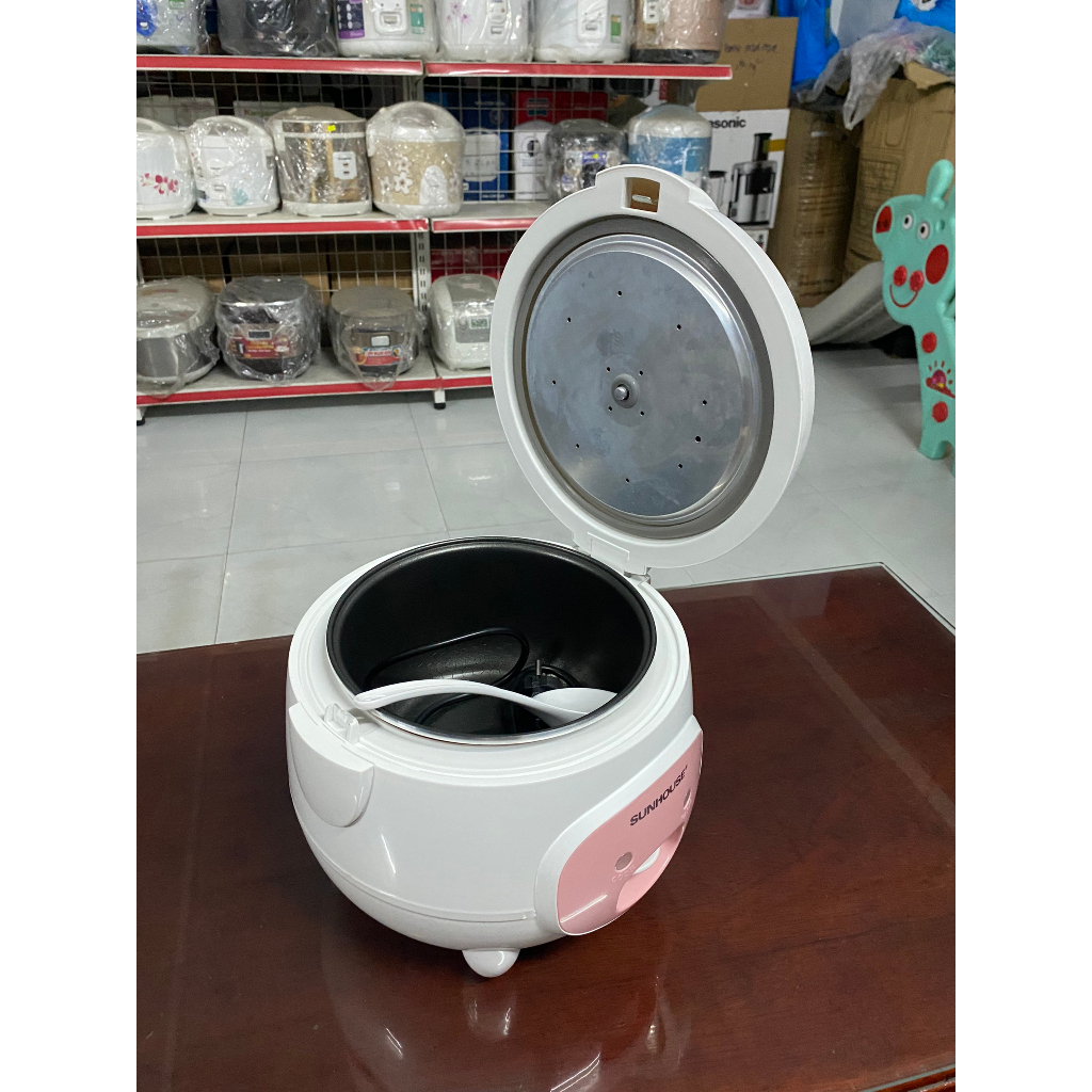 Nồi cơm nắp gài Sunhouse 1.2 lít SHD8217W - Hàng trưng bày