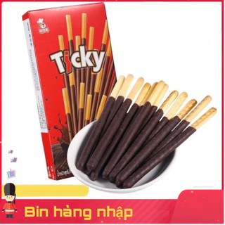 13 hộp bánh que ticky phủ chocolate thái lan