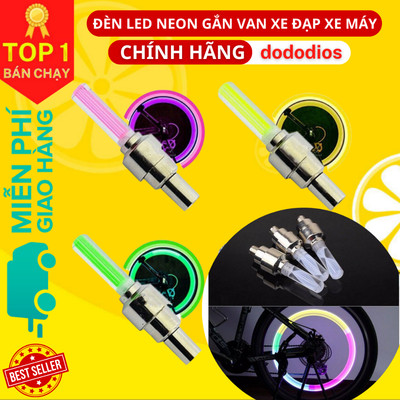 Đèn Led Neon Gắn Van Xe Đạp Xe Máy - Chính Hãng Dododios