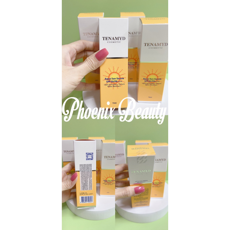 Huyết Thanh Chống Nắng Tenamyd SPF 50/PA+++ Aqua Sun Serum SPF Hiệu Quả, Dành Cho Mọi Loại Da