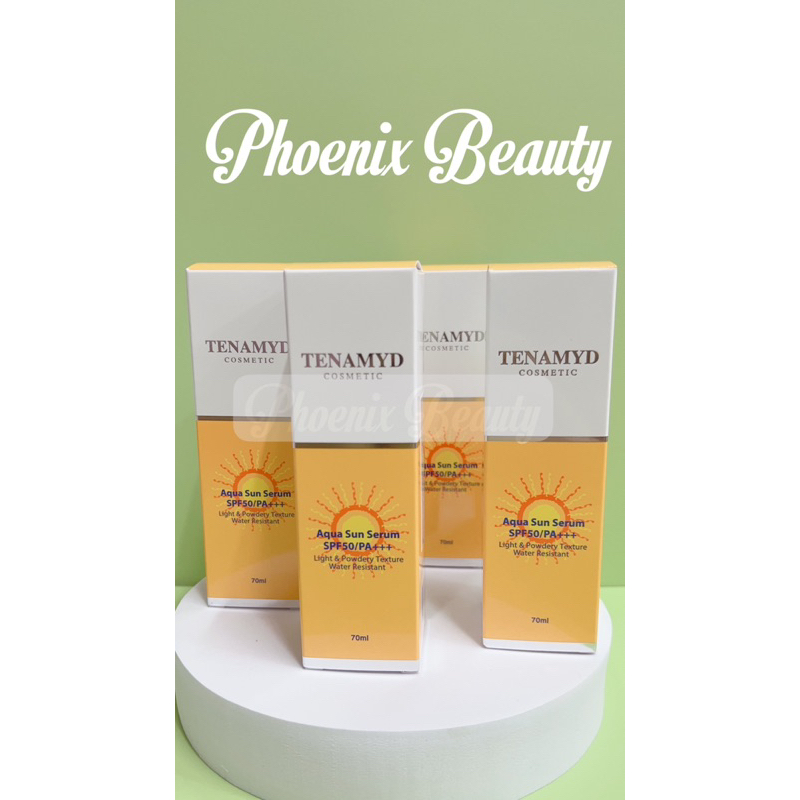 Huyết Thanh Chống Nắng Tenamyd SPF 50/PA+++ Aqua Sun Serum SPF Hiệu Quả, Dành Cho Mọi Loại Da