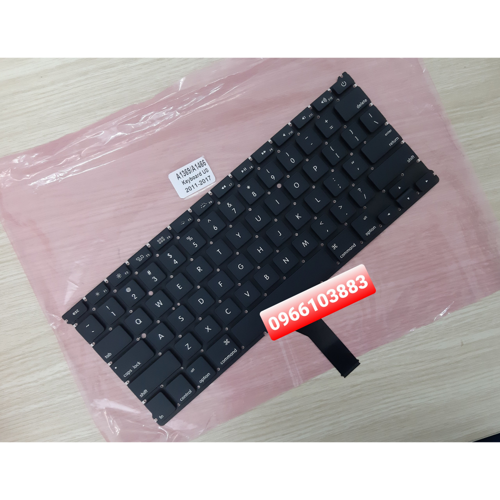 Bàn Phím Cho MacBook Air 13 inch từ 2010 đến 2017 Model A1466 A1369 Chuẩn US New
