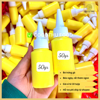 [Bơ 100ml] Bơ trứng gà tuýp 100ml Cocothu Food Bơ béo ngon ăn kèm bánh tráng