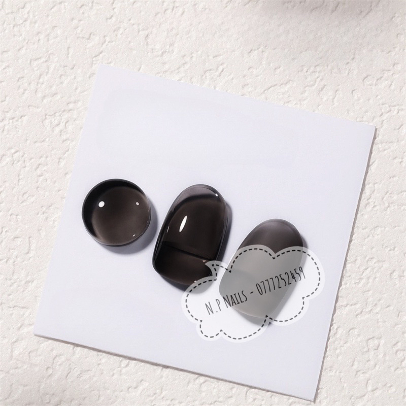 Sơn gel thạch đen chai lớn chính hãng siêu mướt bao test chất sơn Led/UV N.P Nails