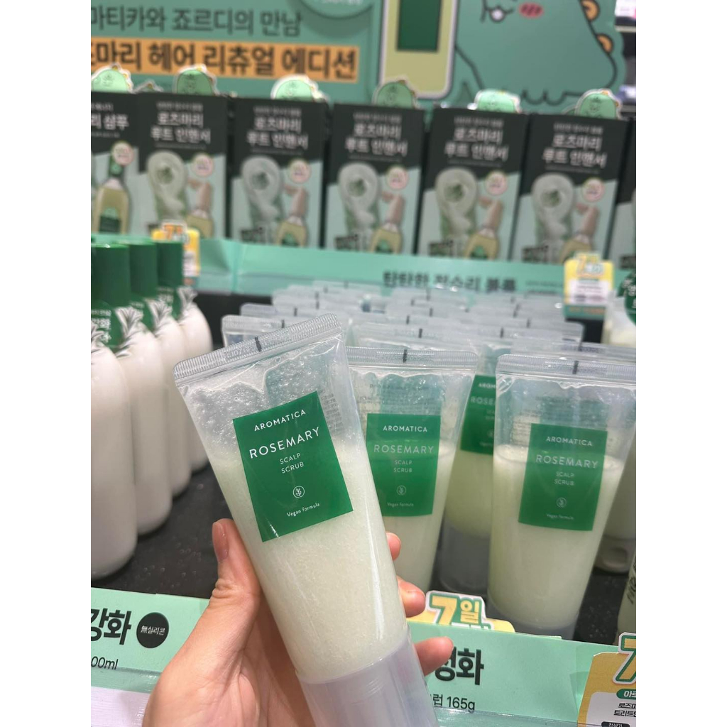 Tẩy Da Chết Da Đầu Aromatica Rosemary Scalp Scrub