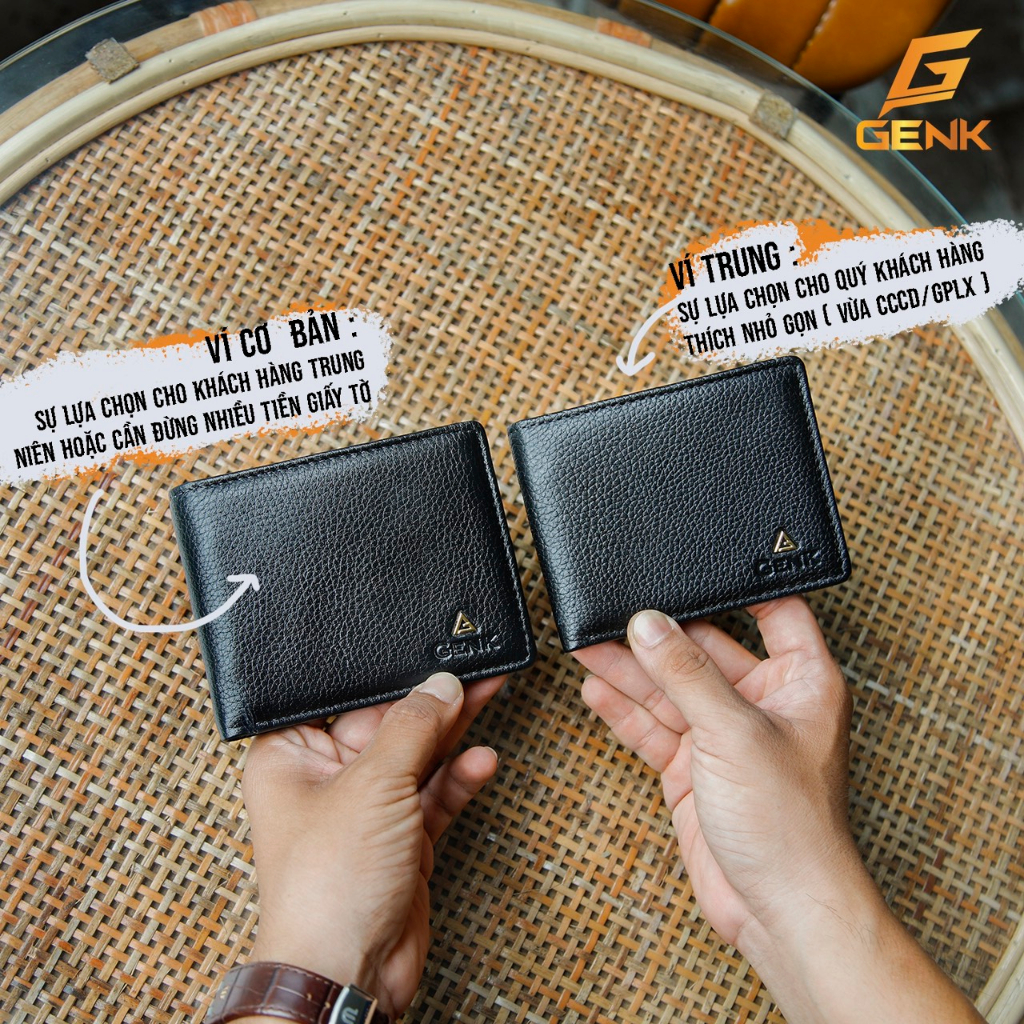 Ví Da Nappa Nam Cao Cấp Genk - GBLux03