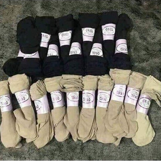 Sỉ combo sét 10 đôi tất giấy siêu dai Hàn quốc