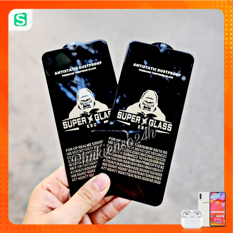 Cường lực Full màn KINGKONG - Cường lực BAIKO cho Vivo Y01 Y35 4G V25 5G V25E 4G chịu lực tốt