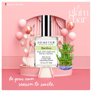 𝐭𝐡𝐞𝐠𝐥𝐚𝐦𝐛𝐚𝐫 ★ nước hoa bamboo by demeter cologne - 10мl