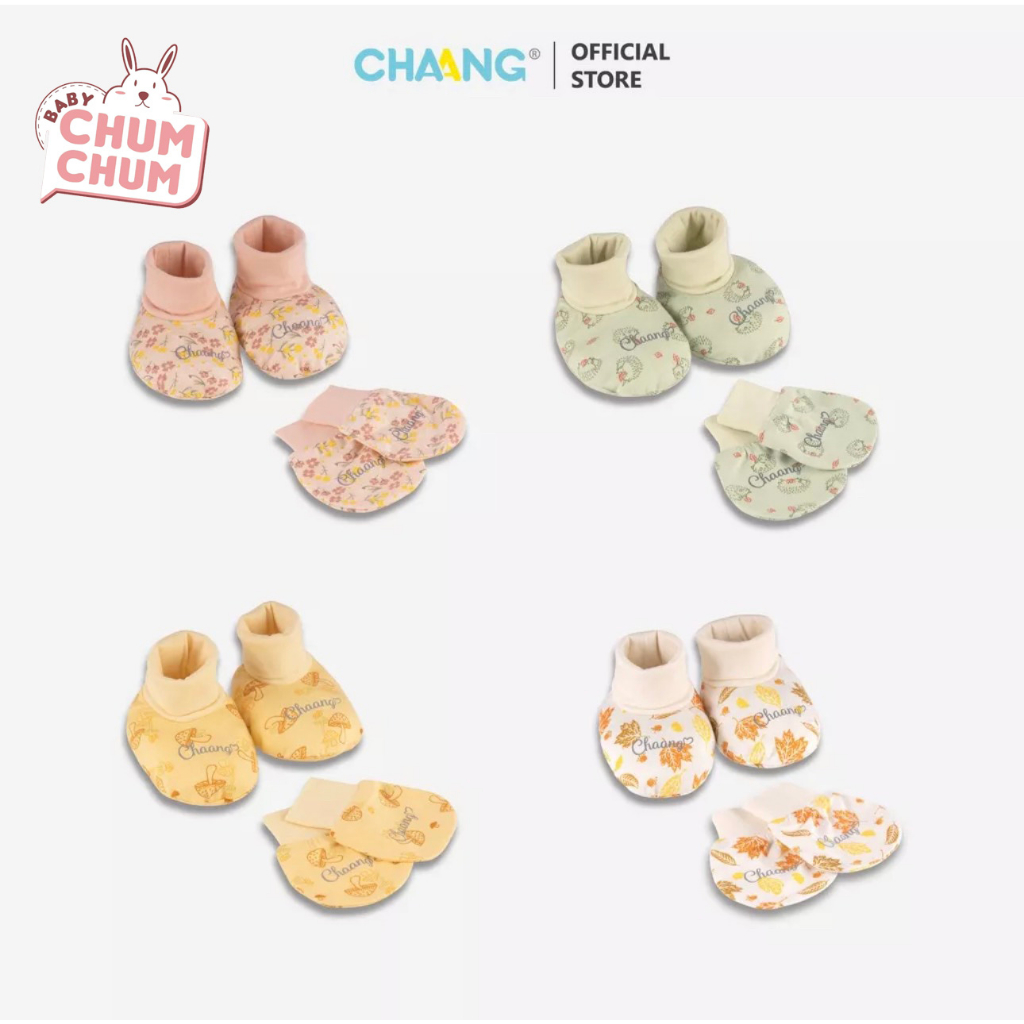 Set Bao Tay Bao Chân Cho Bé Park CHAANG AW22D11