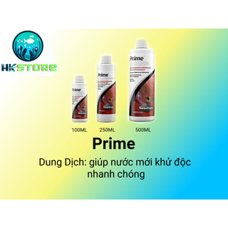 Vi sinh prime, dung dịch làm trong nước, giảm stress cho cá cảnh - phụ kiện hồ cá huỳnh khang store