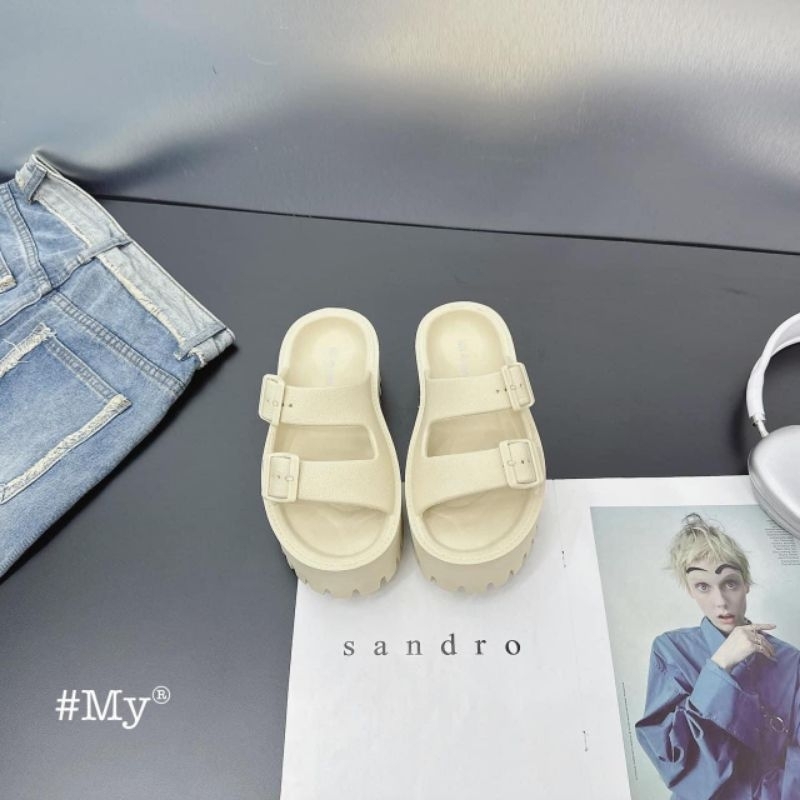 Dép bánh mì eva đế răng cưa hàng xuất Âu Mỹ