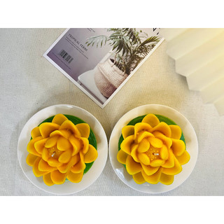 Nến Hoa Sen dâng lễ, làm quà tặng, cúng dường đa dạng màu sắc - Nến Sen tứ diệu size nhỏ, size lớn
