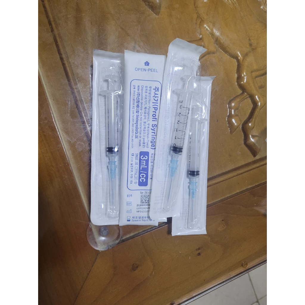 3ml và 1ml xilanh nhựa