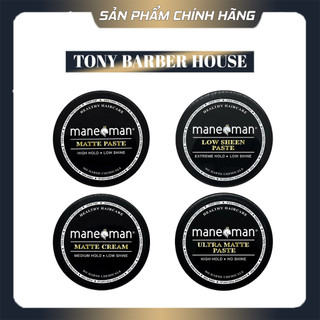 Sáp vuốt tóc Mane Man Lowshine Paste - Matte Cream - Matte Paste - Ultra Matte Paste 103ml