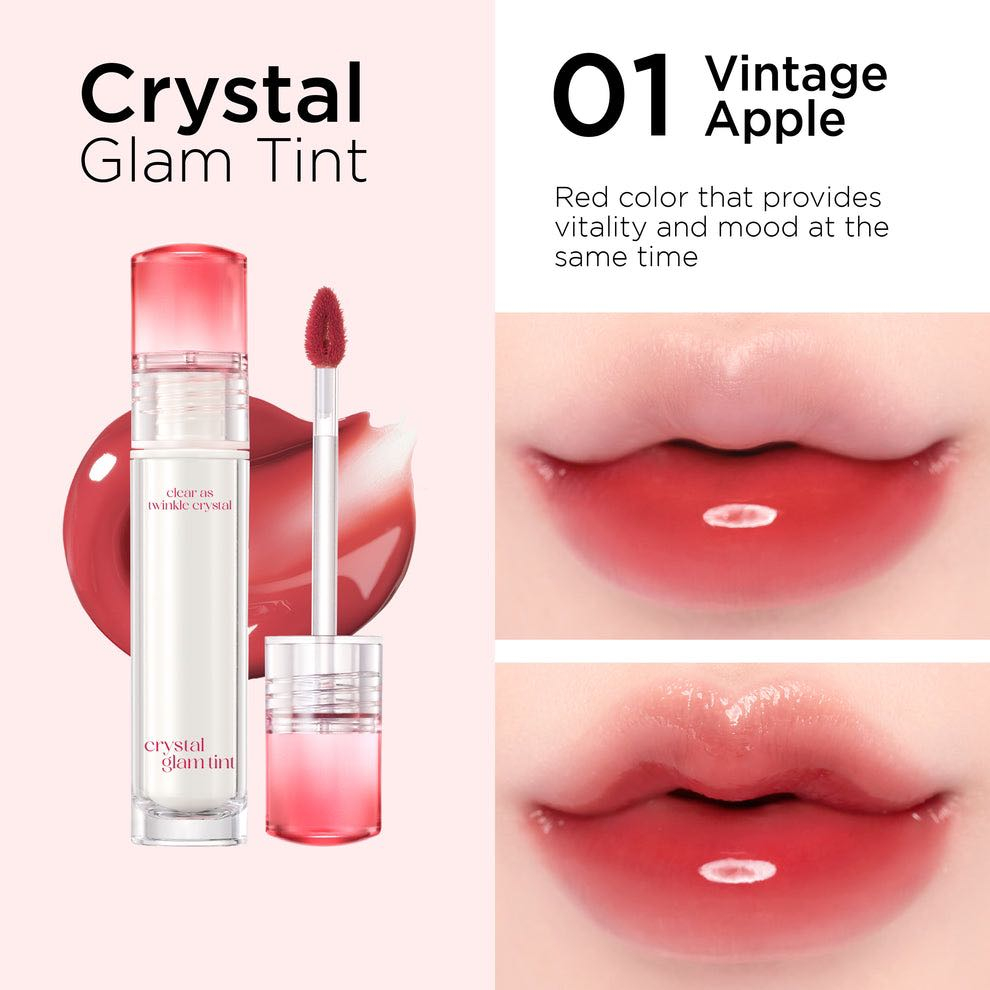 Son Tint Bóng Clio Crystal Glam Tint