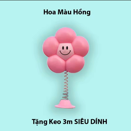Bông hoa gắn nón bảo hiểm