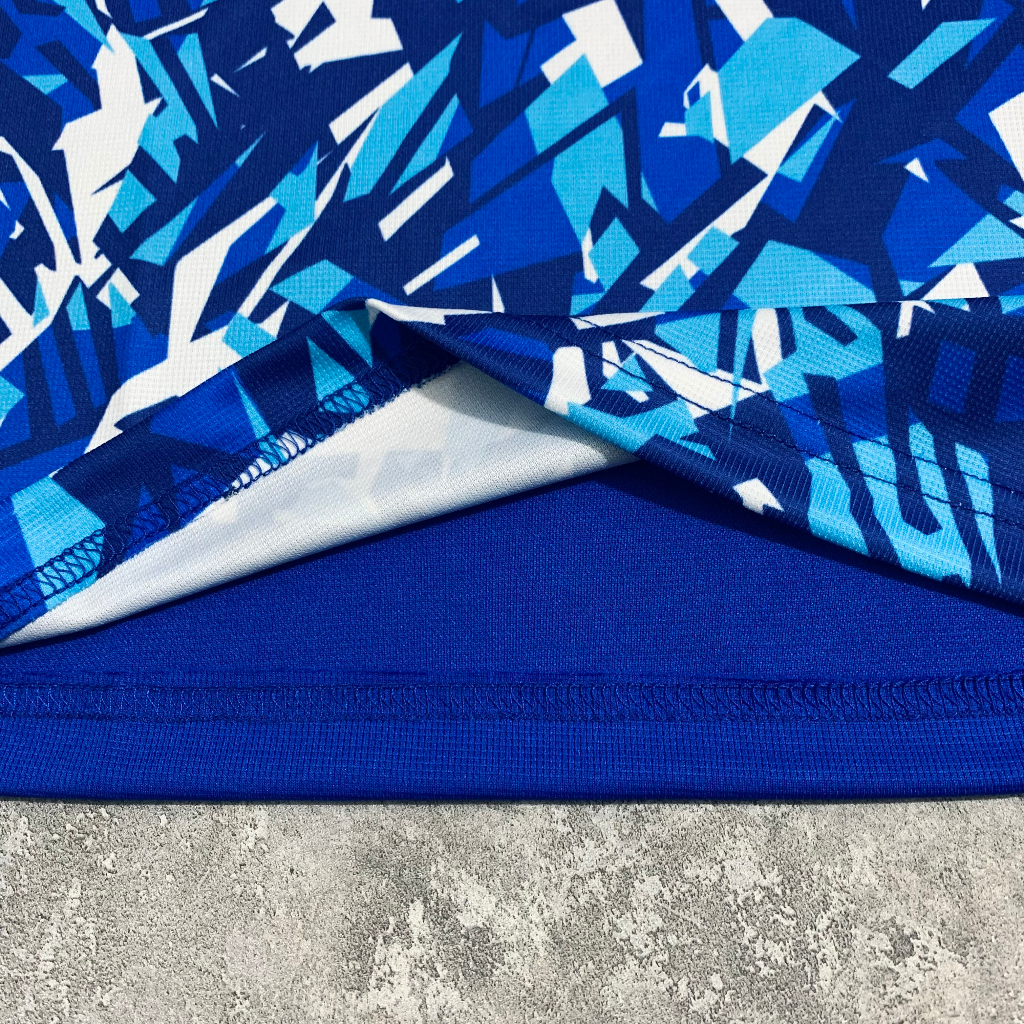 ÁO CẦU LÔNG YONEX TUYỂN NHẬT MÀU XANH -Chất vải thun mè rất thoáng và nhẹ