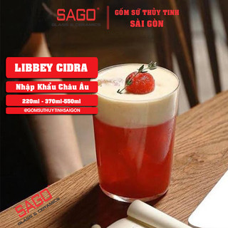Ly thủy tinh libbey cidra cooler 560ml , nhập khẩu e.u