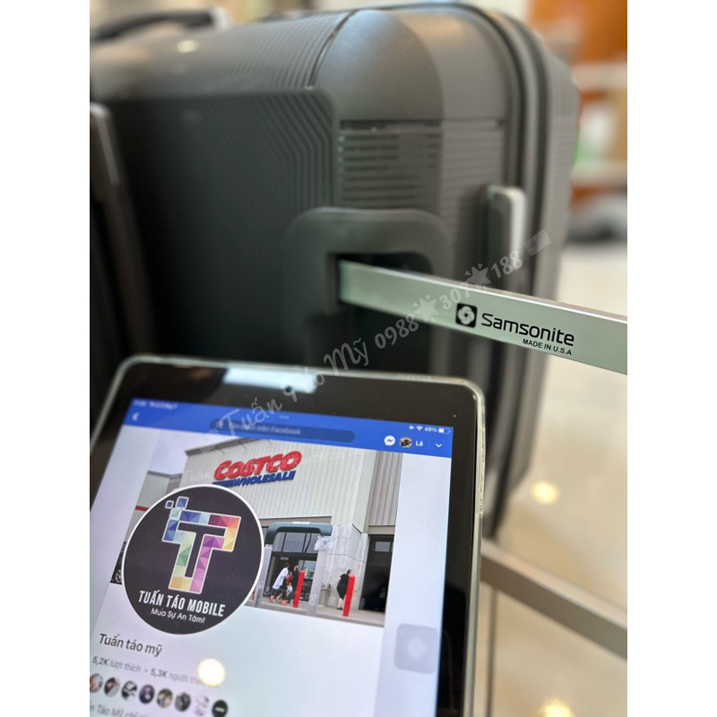 Vali xách tay Mỹ -Sam💲O NiTe độc quyền Duy nhất VN