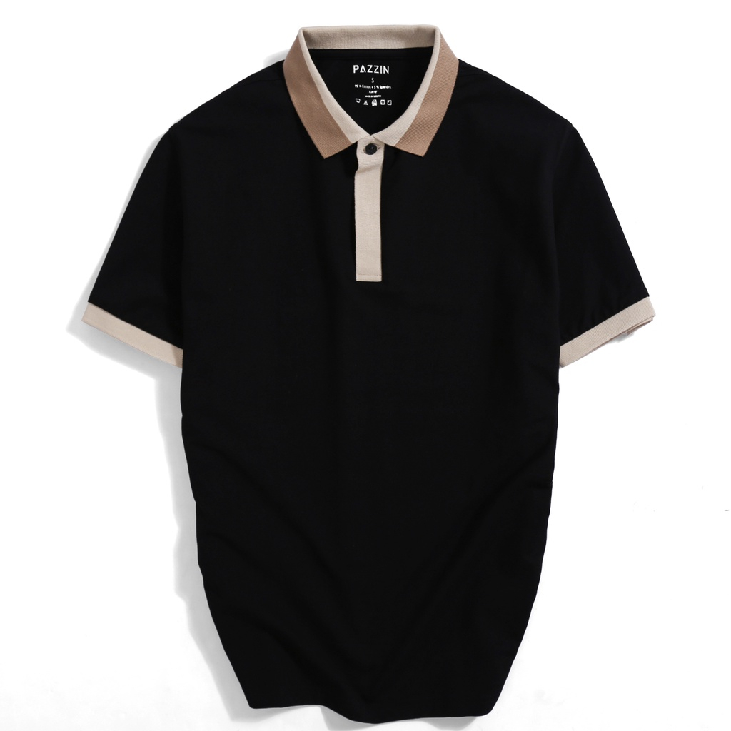 Áo thun POLO LEVO thiết kế vải cá sấu cotton cao cấp ngắn tay cực hot