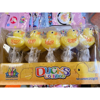 Hộp 30 chiếc kẹo mút hình con gà