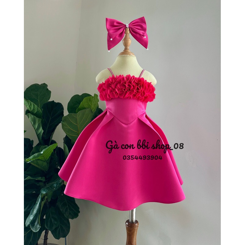 VÁY HÈ HAI DÂY KẾT HOA