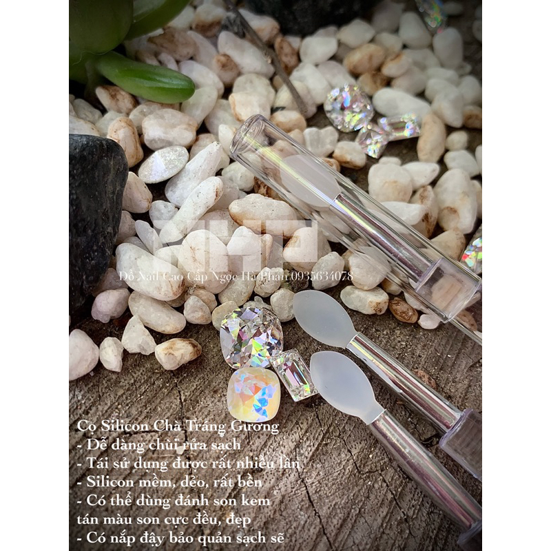 Cọ silicon chà tráng gương