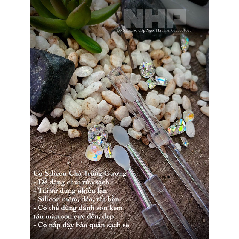 Cọ silicon chà tráng gương